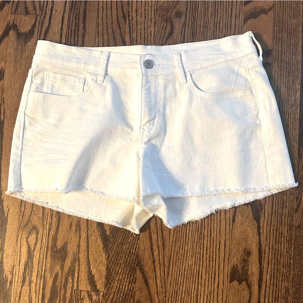 Old Navy White Denim Jean Shorts